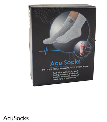HiDow AcuSocks Accessory for TENS/EMS/Microcurrent Electrotherapy Devices -  TrueStim BC Pain Relief Devices